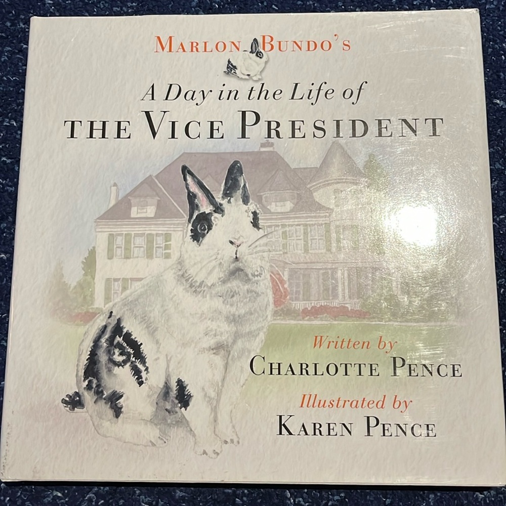 NWOT Bunny book from vice president
